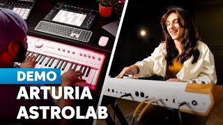 Video thumbnail for Arturia AstroLab: Intergalactic Potential & Limitless Soft Synth Sounds Meet Hands-on Performance by Sweetwater