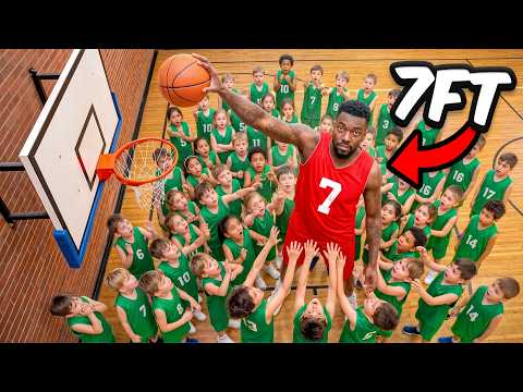 Can 7 FT Hoopers Beat 30 Kids?