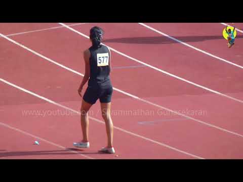 100m Hurdles Women Heat-2 Meghna Shetty Wins Heat || 52nd National Open Athletics Championships 2012