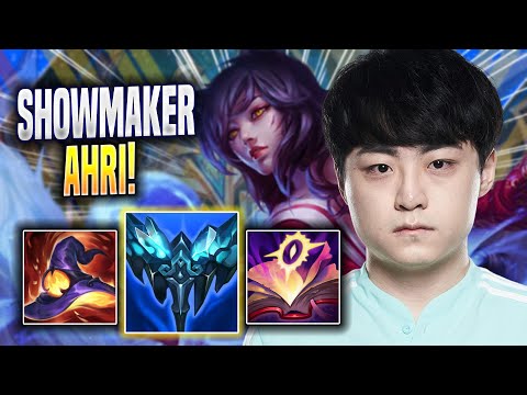 SHOWMAKER PERFECT GAME WITH AHRI! - DK ShowMaker Plays Ahri MID vs Viktor! | Season 2022
