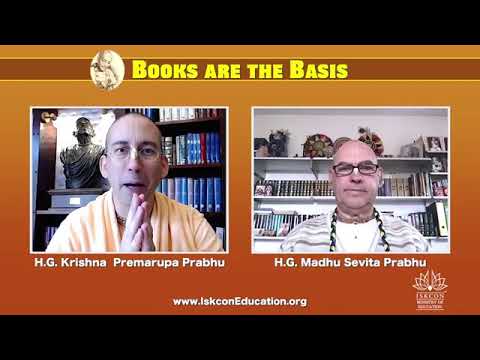 HG Madhusevita Prabhu - 'Books are the Basis'