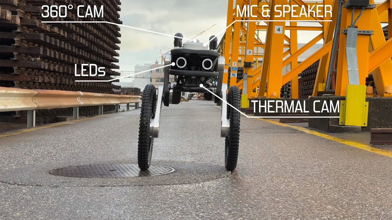 This robot is a security guard – Ascento