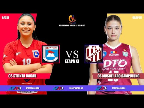 LIVE | 🔵 Știința Bacău 🆚 🟠CS Muscel ARO Campulung