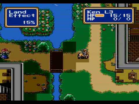 Shining Force Video Walkthrough Part 9 - Battle 1-4 Part 1