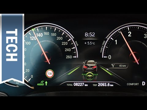 Digitaler Tacho im 5er BMW 2018 im Detail (Multifunktionales Instrumentendisplay) Review