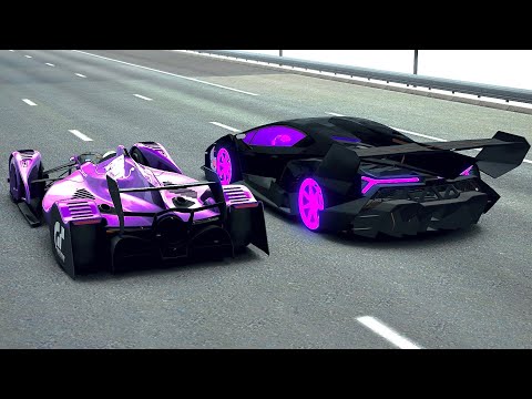 Lamborghini Veneno GTR vs Red Bull X2010 - Drag Race 20 KM