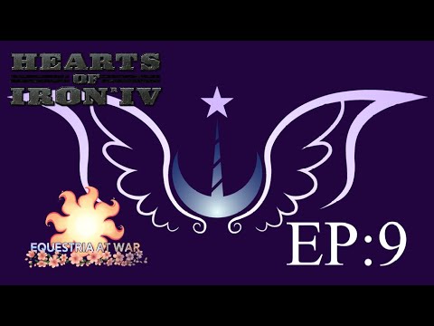 Fighting the South! Hearts Of Iron 4: Equestria At War - Lunar Empire EP:9
