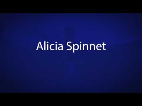 How to pronounce Alicia Spinnet [ Harry potter characters]