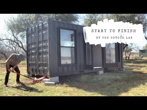 Lakefront Shipping Container Tiny Home Build (with costs)