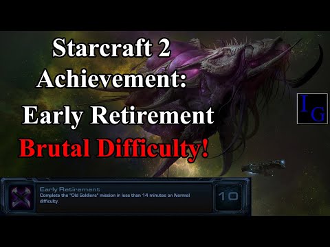 Early Retirement Achievement | BRUTAL Walkthrough Guide With Commentary Starcraft 2 SC2 HotS