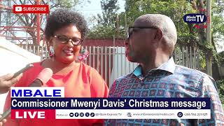 Commissioner Mwenyi Davis' Christmas message to the masses