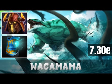 Wagamama | Tidehunter | Dota 2 Pro Gameplay - Patche 7.30e