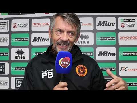Phil Brown post Chorley 1 11 25