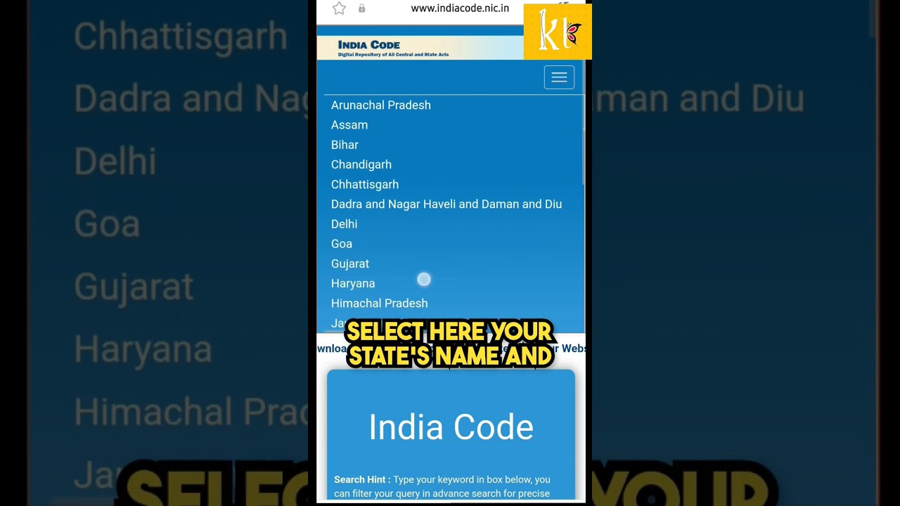Download all state act and central act pdf in a few steps | State act or central act Pdf #kanooni