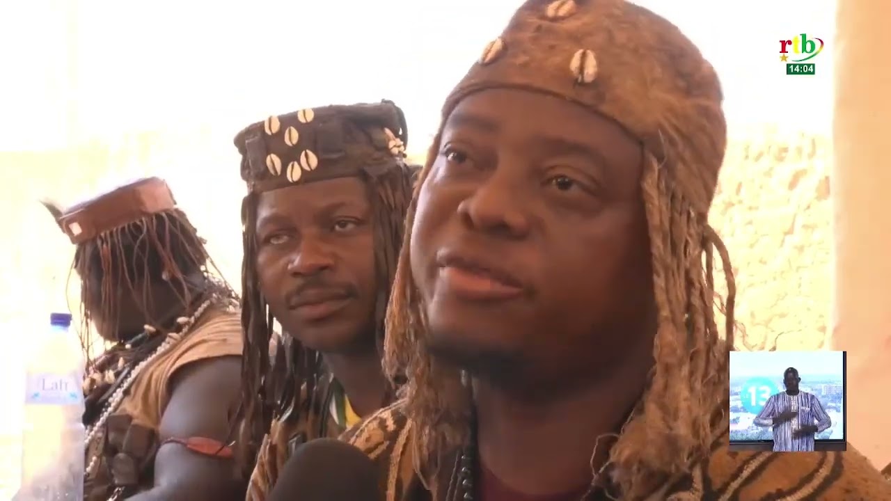 Naaba Boulga du village de Loundgo célèbre sa fête traditionnelle, le Nabaska
