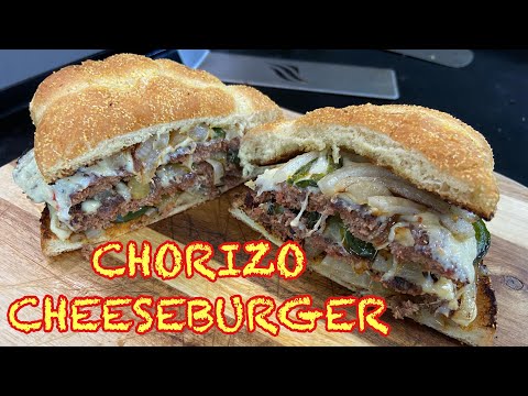 Chorizo Cheeseburger Recipe | Blackstone Griddle Recipes