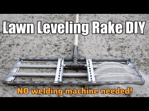 How to Build a Lawn Leveling Rake – Simple, No-Weld DIY for Your Lawn
