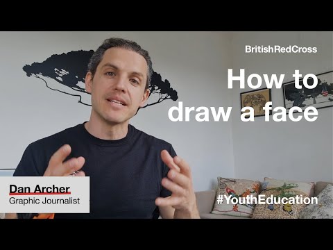 How to draw faces | with Graphic Journalist Dan Archer #YouthEducation