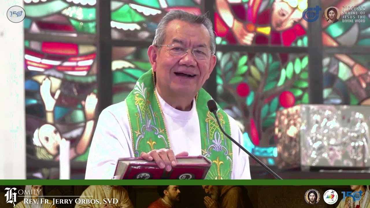 𝐑𝐈𝐆𝐇𝐓 𝐑𝐈𝐆𝐇𝐓𝐄𝐎𝐔𝐒𝐍𝐄𝐒𝐒 | 26 October 2025 HOMILY w/ Fr. Jerry Orbos, SVD | 30th Sunday in Ordinary Time