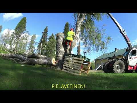 No nyt on hurjaa touhua - kurottaja ja tellingit!