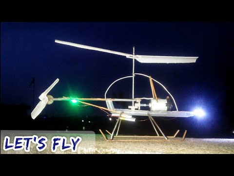How to make 100% flying helicopter without remote control, how to make helicopter with pen.