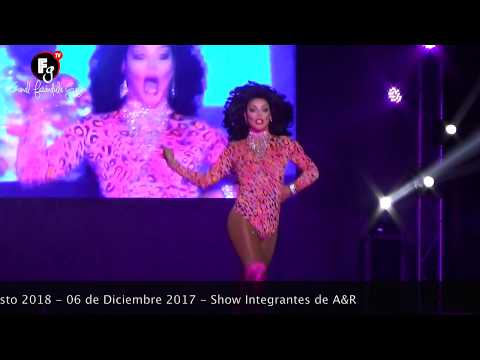 SHOW DE CONCURSANTES DE A&R EN MISS FAUSTO 2018 - FARANDULA GAY