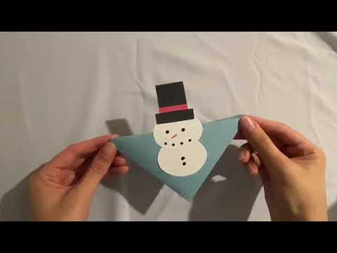 Snowman Bookmark