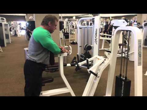 One Arm Machine Rows