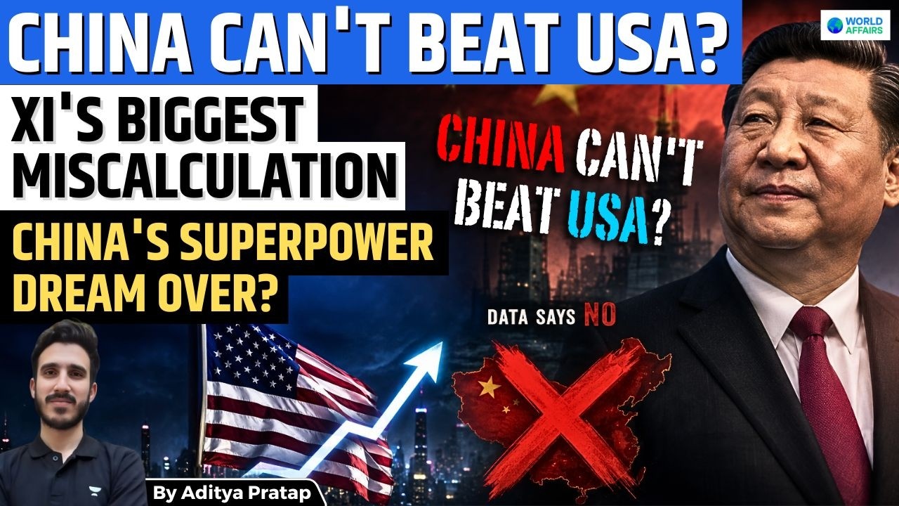 Xi Calls US a “Declining Power” — But Data EXPOSES China’s Real Weakness