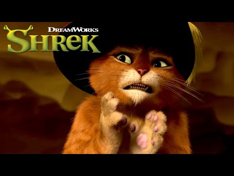 Puss in Boots’ Scary Story with Donkey! | SHREK'S THRILLING TALES