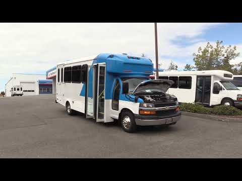 2015 Chevrolet Glaval Titan II 14 Passenger Shuttle Bus - S29974