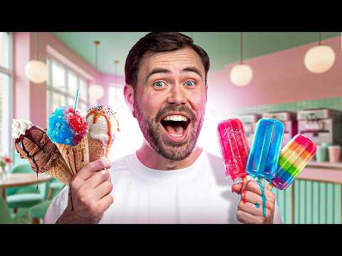BANKZITTERS ETEN 50 VERSCHILLENDE IJSJES IN ÉÉN DAG
