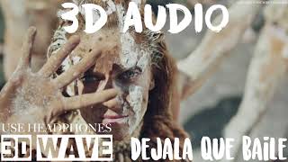 Melendi con Alejandro Sanz &amp; Arkano - Déjala Que Baile | 3D Audio (Use Headphones)
