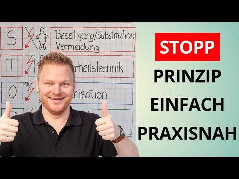 Maßnahmenhierarchie STOPP (TOP) Prinzip erklärt - Sicherheitsbeauftragter - Arbeitsschutz - sifa