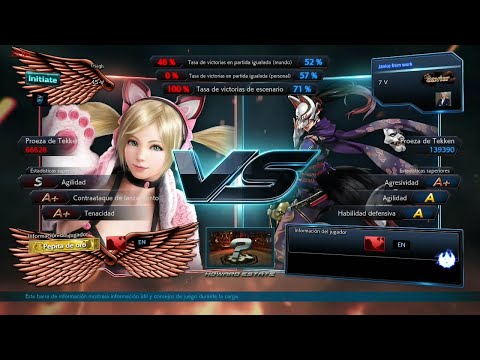 _L3 579_5 Lucky Chloe (Tisagh) vs (Janice from work) Kunimitsu - Tekken 7 Online  sin Grafica