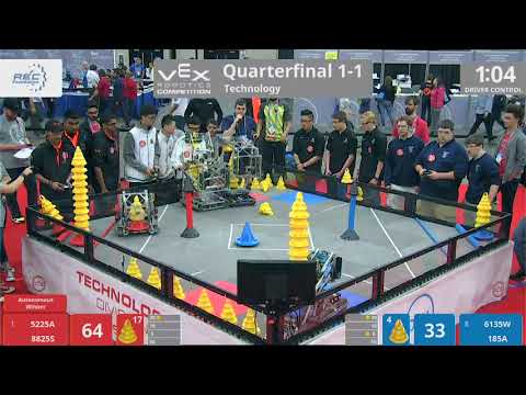 2018 VRC Tech QF1-1 - 5225A 8825S vs 6135W 185A - 132 to 128