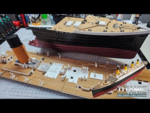 Agora Models Build the RMS Titanic - Pack 11 - Stages 57-62