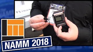 L&M @ NAMM 2018: Zoom F1 Field Recorders