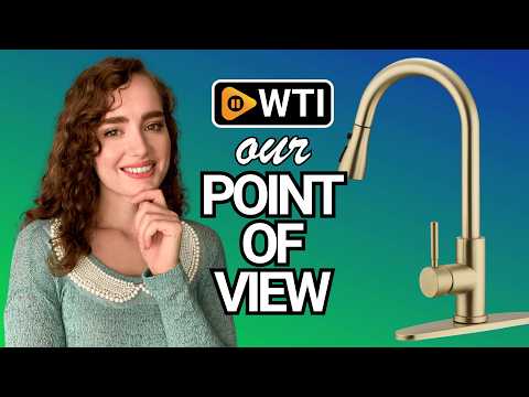 Gold Kitchen Faucet - WTI product video review