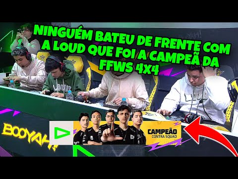 ABSURDO O QUE A LOUD JOGOU HOJE E FOI A GRANDE CAMPEÃ DO FFWS 4x4 / NINGUÉM PAROU OS TREM BALA