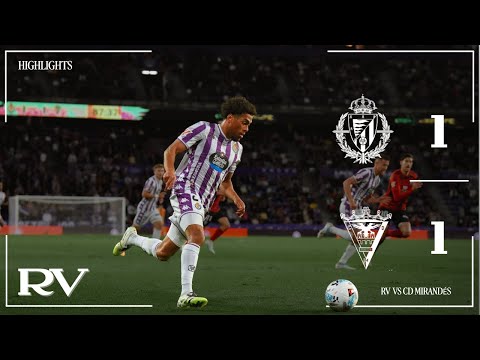 RESUMEN. J8 | Real Valladolid vs  CD Mirandés #laligahighlights