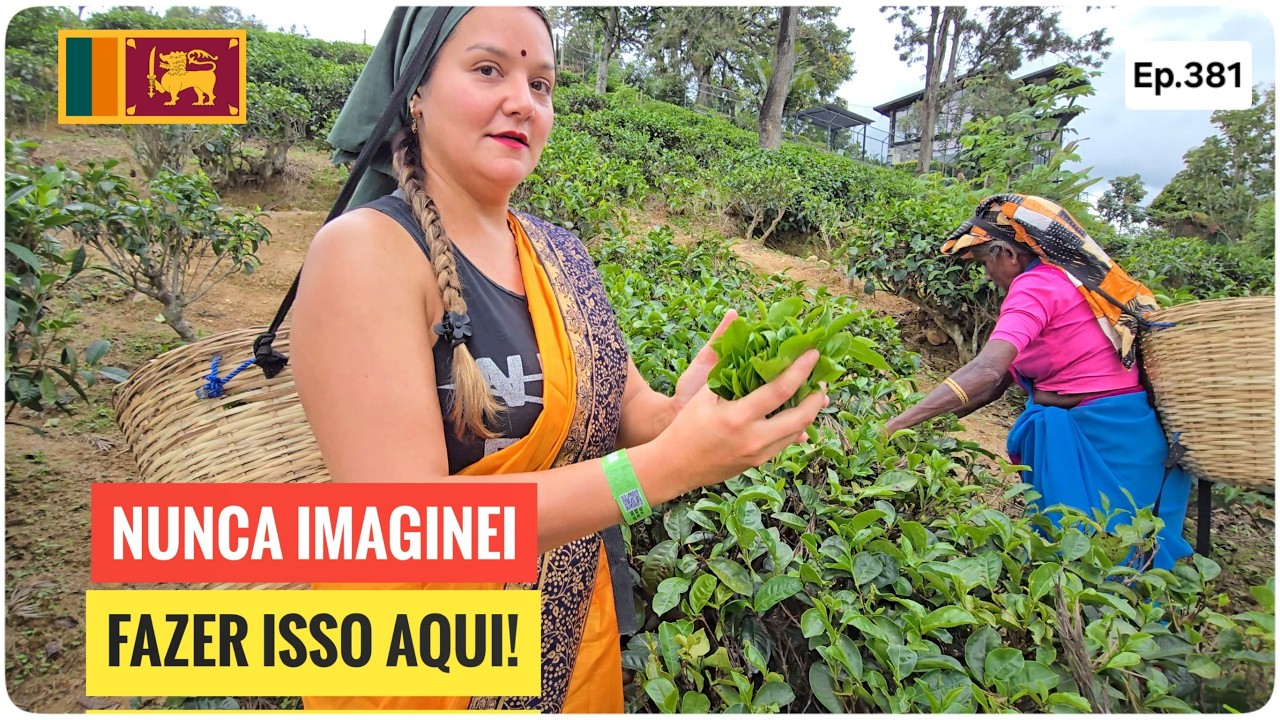 SURPRESOS com a Realidade no Interior do SriLanka