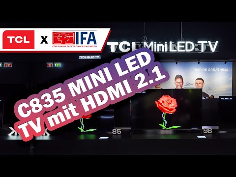TCL C835 (C839) mit MINI-LED-Backlight, Dolby Vision & Dolby Atmos (IFA 2022)