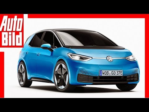 Zukunftsaussicht: VW ID.3 (2020): Neuvorstellung - Skizze - Zukunft - Elektro - Premiere