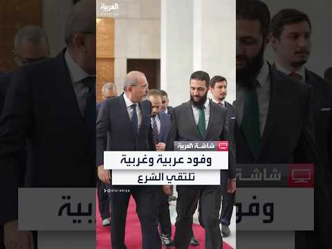 فيديو | دمشق مزدحمة وحراك دبلوماسي مكثف.. وفود عربية وغربية تلتقي أحمد الشرع