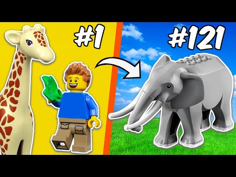Ich habe einen LEGO Zoo gebaut...