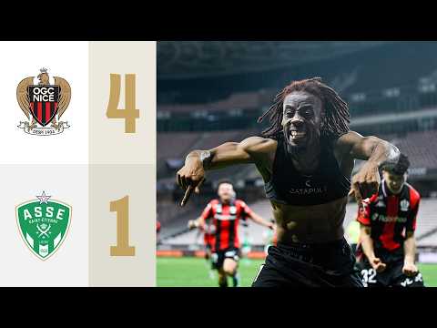 OGC Olympique Gymnaste Club De Nice 4-1 AS Association Sportive de Saint-Étienne Loire 