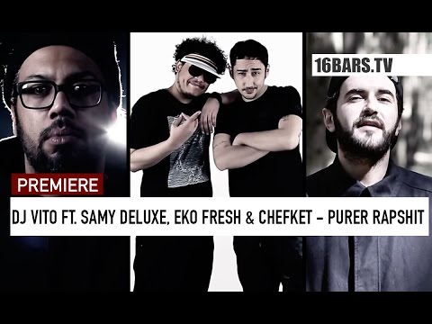 DJ Vito ft. Samy Deluxe, Eko Fresh & Chefket - Purer Rapshit // Split Video (16BARS.TV PREMIERE)