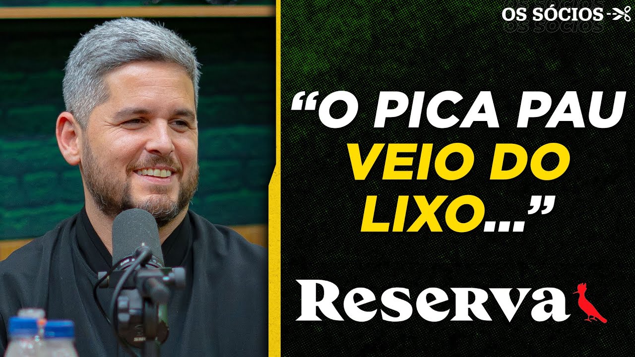 A inspiração INUSITADA de onde surgiu o logo a RESERVA | Os Sócios Podcast