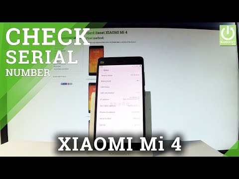 How to Check Serial Number in XIAOMI Mi 4 - MIUI Serial Number